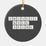 Periodic
 Table
 Writer  Ornaments