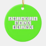 Periodic
 Table
 Writer  Ornaments