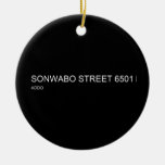 SONWABO STREET  Ornaments