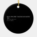 RAN ONLINE TAGOLOANASTIC   Ornaments