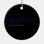 SYED ASIM ALTAF HASSAM  Ornaments