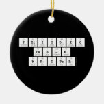 Periodic
 Table
 Writer  Ornaments