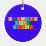 Periodic
 Table
 Writer  Ornaments