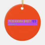pescadora sreet  Ornaments