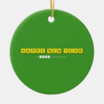 Happy New Year  Ornaments