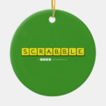 SCRABBLE  Ornaments