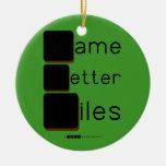 Game
 Letter
 Tiles  Ornaments