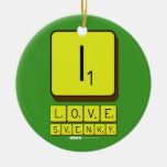 i
 love 
 svenky  Ornaments