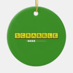 SCRABBLE  Ornaments