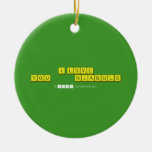 I LOVE YOU           NJABULO  Ornaments