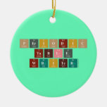 Periodic
 Table
 Writer  Ornaments