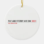 Pat and fitzroy Ave sw  Ornaments
