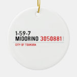 1-59-7  MIDORINO  Ornaments