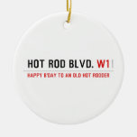 Hot Rod Blvd.  Ornaments