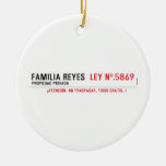 Familia reyes   Ornaments