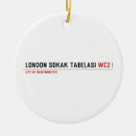 LONDON SOKAK TABELASI  Ornaments
