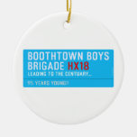 boothtown boys  brigade  Ornaments