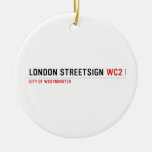 london streetsign  Ornaments