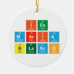 IES
 MARIA 
 BLASCO  Ornaments