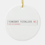 vincent vitaliss  Ornaments