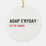ADAP E'ryday  Ornaments