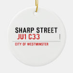 SHARP STREET   Ornaments