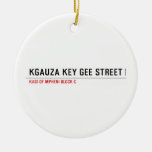 Kgauza Key Gee Street  Ornaments