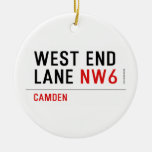 West End  Lane  Ornaments