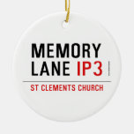mEMORY LANE  Ornaments
