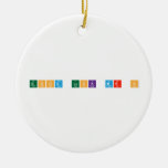 good luck mr h  Ornaments