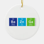BaZnGa  Ornaments