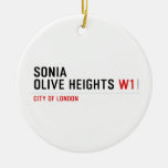 Sonia olive heights  Ornaments