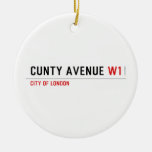 Cunty Avenue  Ornaments