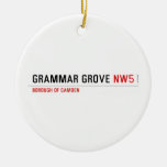Grammar Grove  Ornaments