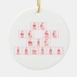 we 
 are the
 best 
 solution  Ornaments