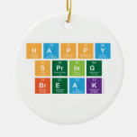 Happy
 Spring
 Break  Ornaments