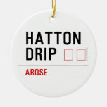 HATTON DRIP  Ornaments