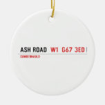 Ash road   Ornaments