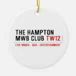 the Hampton  MWB Club  Ornaments