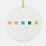 C H Co La Te  Ornaments
