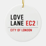Love lane  Ornaments