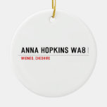 Anna Hopkins WA8  Ornaments