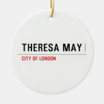 THERESA MAY  Ornaments
