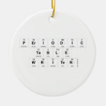 Periodic
 Table
 Writer  Ornaments