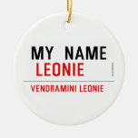 my  Name   Ornaments