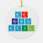 Mr
 RANITA 
 Azul  Ornaments