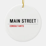 MAIN STREET  Ornaments