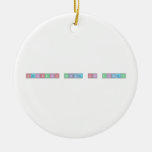 Periodic Table of Disney  Ornaments
