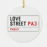 LOVE Street  Ornaments
