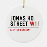 JONAS HO  STREET  Ornaments